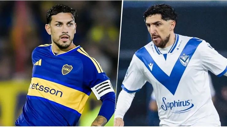 Jugadores de Boca Juniors y Vélez Sarsfield durante la fecha 4 del Torneo Clausura